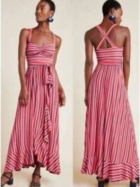 Maeve Striped Dress/Gabriela  maxi